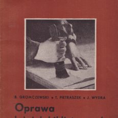 Oprawa książek bibliotecznych.