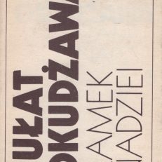 Zamek nadziei. Wiersze i pieśni.