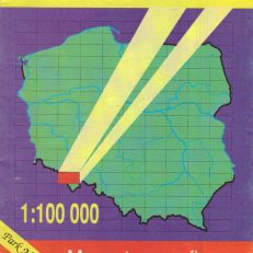MAPA topograficzna Polski 1:100 000. Wydanie turystyczne.