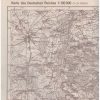 GROTTKAU /Grodków/ – Oppeln /Opole/ – Neisse (Ost) /Nysa/ – Cosel /Koźle/. Karte des Deutschen Reiches 1:100 000. Grossblatt 117. - obrazek 2