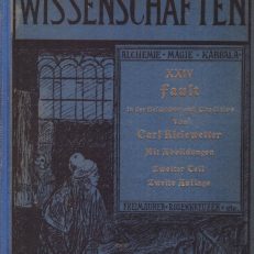 Faust in der Geschichte und Tradition. Mit besonderer Berücksichtigung des okkulten Phänomenalismus und des mittelalterlichen Zauberwesens. Als Anhang: Die Wagnersage und das Wagnerbuch. Tom 2.