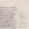 ZÜLLICHAU /Sulechów/ - Grünberg i. Schles. - Fraustadt . Karte des Deutschen Reiches 1:100.000. Grossblatt 79.