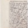 ZÜLLICHAU /Sulechów/ - Grünberg i. Schles. - Fraustadt . Karte des Deutschen Reiches 1:100.000. Grossblatt 79. - obrazek 2