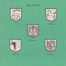 WIELKOPOLSKA. Skala 1:400 000.