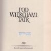 Pod wierchami Tatr.