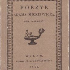 Poezye. Tom pierwszy.