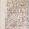 BUKAREST. Blatt-Nr T 45. Osteuropa 1:300 000. Deutsche Heereskarte. Ausgabe Nr 1. Fliegersausgabe. - obrazek 2