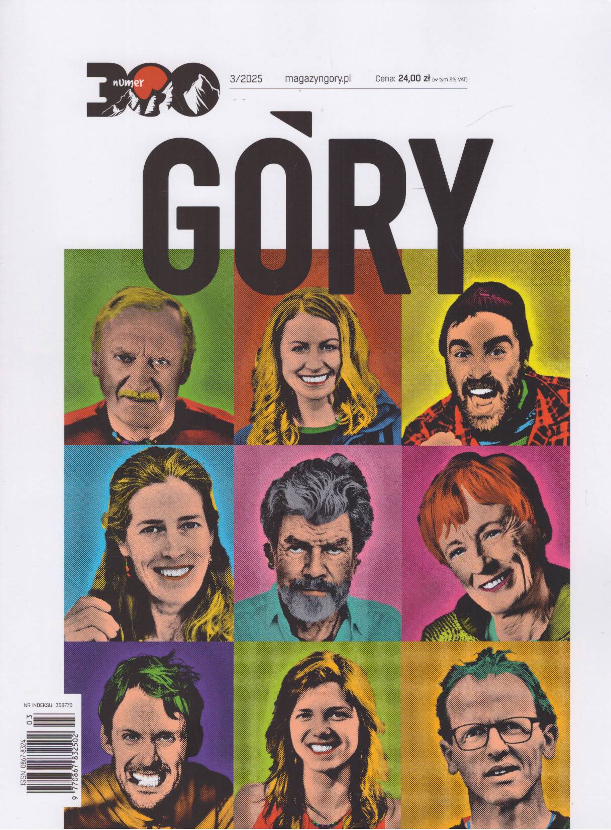 GÓRY. Górski magazyn sportowy. Numery specjalne, tatrzańskie, zimowe.