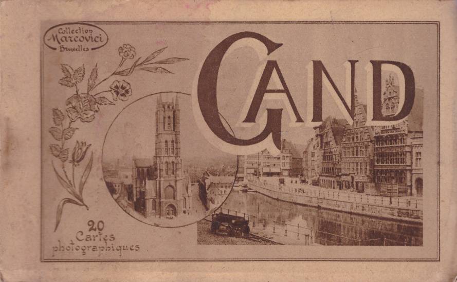 GAND. 20 Cartes photographiques.
