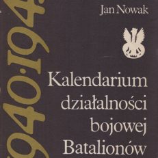 Kalendarium działalności bojowej Batalionów Chłopskich.