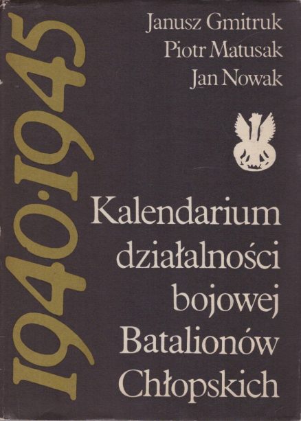 Kalendarium działalności bojowej Batalionów Chłopskich.