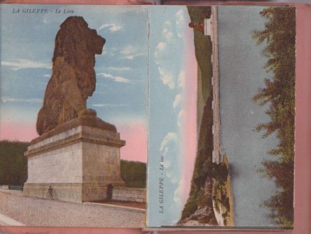 La Gileppe. 10 Cartes-Vues detachables en couleurs. 10 koloryzowanych widokówek - fotografii połączonych w tzw. leporello (parawanik). - obrazek 2