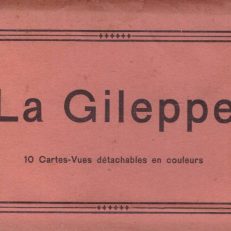 La Gileppe. 10 Cartes-Vues detachables en couleurs. 10 koloryzowanych widokówek - fotografii połączonych w tzw. leporello (parawanik).