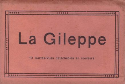La Gileppe. 10 Cartes-Vues detachables en couleurs. 10 koloryzowanych widokówek - fotografii połączonych w tzw. leporello (parawanik).