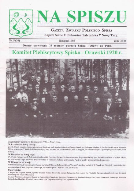 NA Spiszu. Gazeta Związku Polskiego Spisza. - obrazek 2