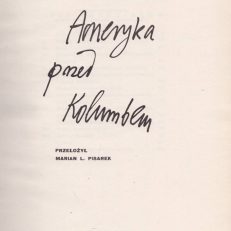 Ameryka przed Kolumbem.