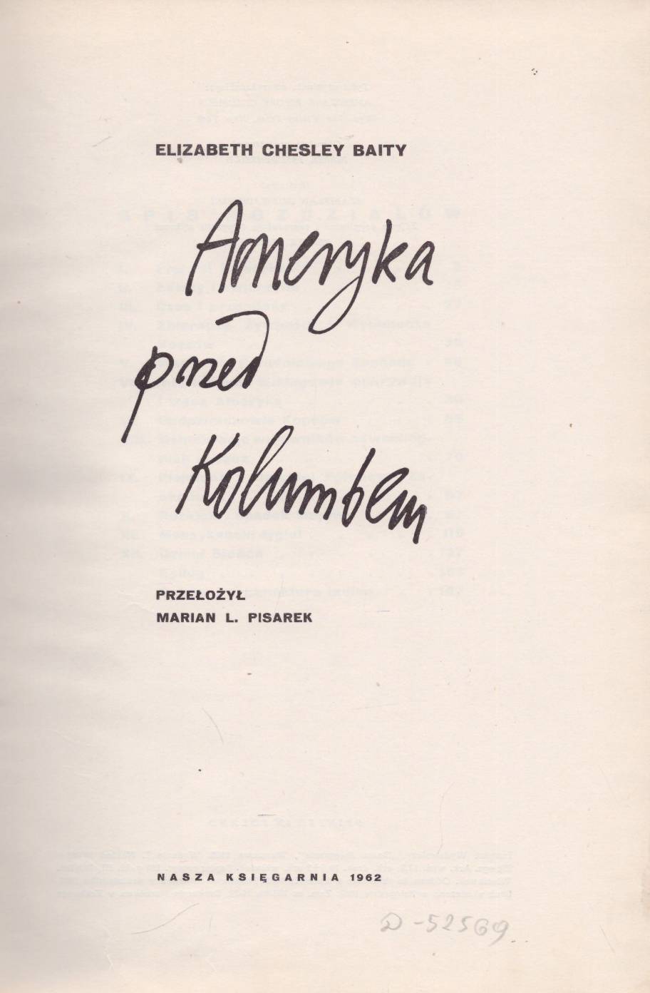 Ameryka przed Kolumbem.