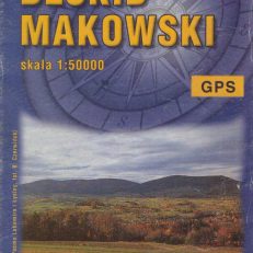Beskid Makowski. Mapa turystyczna. Skala 1:50 000.