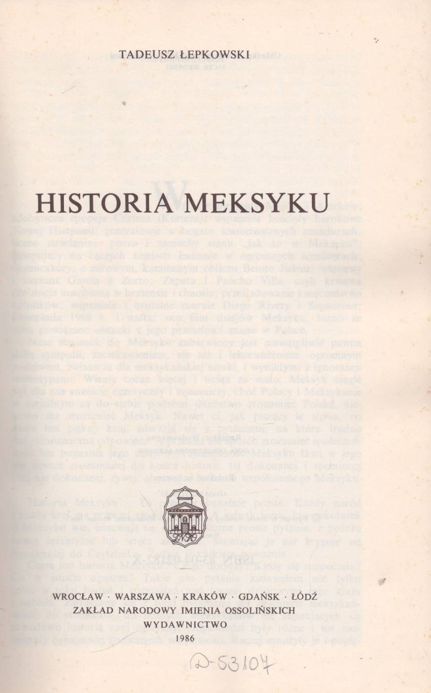 Historia Meksyku.