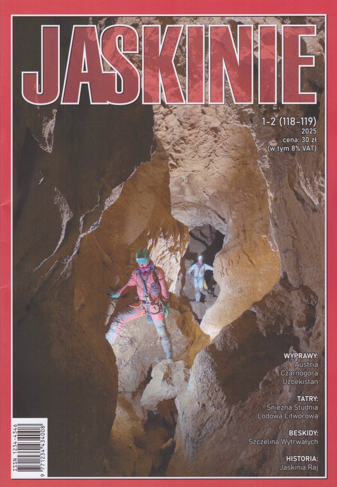 JASKINIE. Kwartalnik. Zeszyty podwójne z lat 2015-2024.