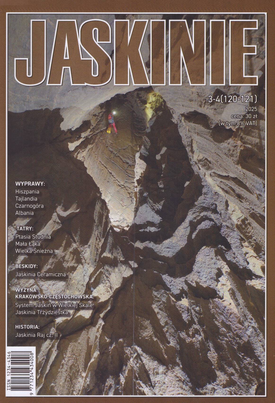 JASKINIE. Kwartalnik. Zeszyty podwójne z lat 2015-2024.