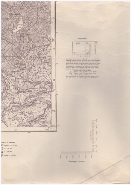 RUMMELSBERG i. Pom. /Miastko/ - Bublitz - Pollnow. Karte des Deutschen Reiches 1:100 000. Grossblatt 25. - obrazek 4