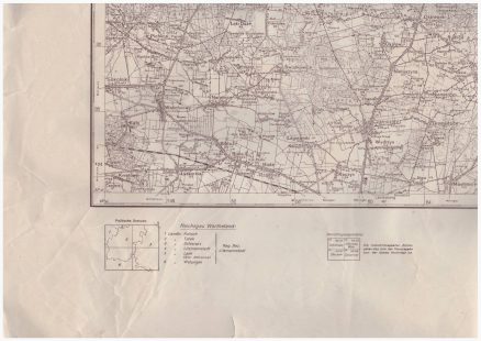 SCHIERATZ - Szczercow. Grossblatt nr 364. Mapa w skali 1:100 000. - obrazek 3