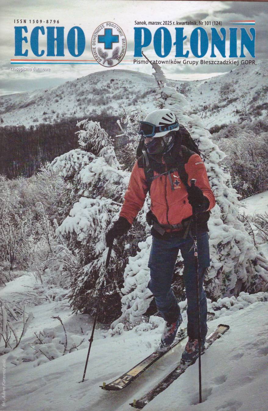 ECHO Połonin. Pismo ratowników Grupy Bieszczadzkiej GOPR. Kwartalnik. - obrazek 9
