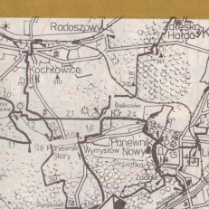 OKOLICE Katowic. Piesze znakowane szlaki turystyczne. Mapa turystyczna 1:75 000.