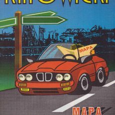 OKRĘG Katowicki. Mapa samochodowo-krajoznawcza. Skala 1:50 000.