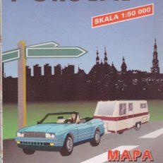 POZNAŃ i okolice. Mapa samochodowo-krajoznawcza. Skala 1:50 000.