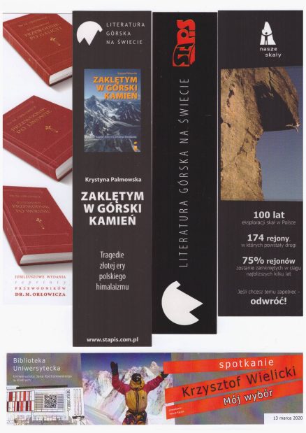 TATRY ALPY HIMALAJE KARPATY KAUKAZ. Zestaw (Nr 1) 21 zakładek książkowych. - obrazek 3