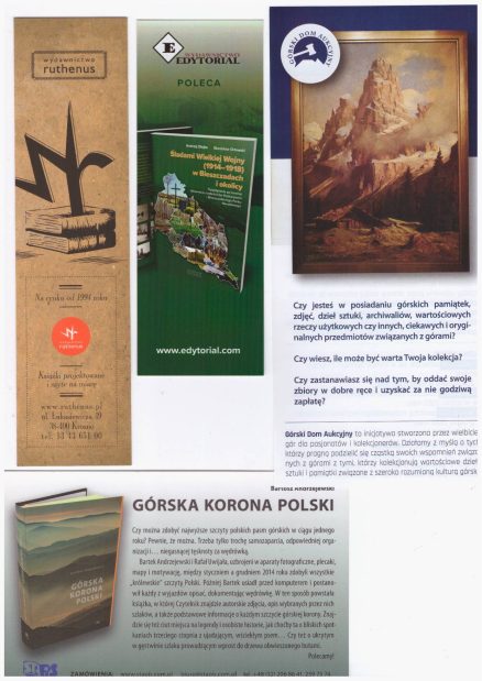 TATRY ALPY HIMALAJE KARPATY KAUKAZ. Zestaw (Nr 1) 21 zakładek książkowych. - obrazek 4