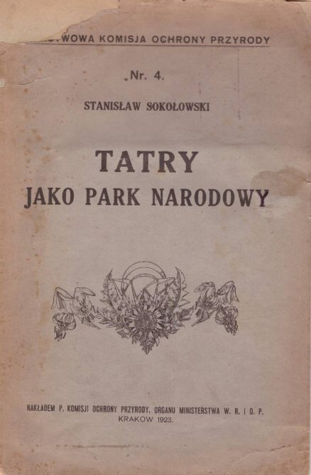 Tatry jako park narodowy.