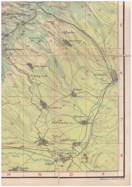 VYSOKE Tatry. High Tatra. Haut Tatra. Hohe Tatra. Magas Tatra. Mapa w skali 1:50 000. - obrazek 5
