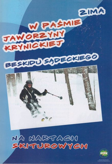 ZIMA w Paśmie Jaworzyny Krynickiej Beskidu Sądeckiego. Na nartach skiturowych.