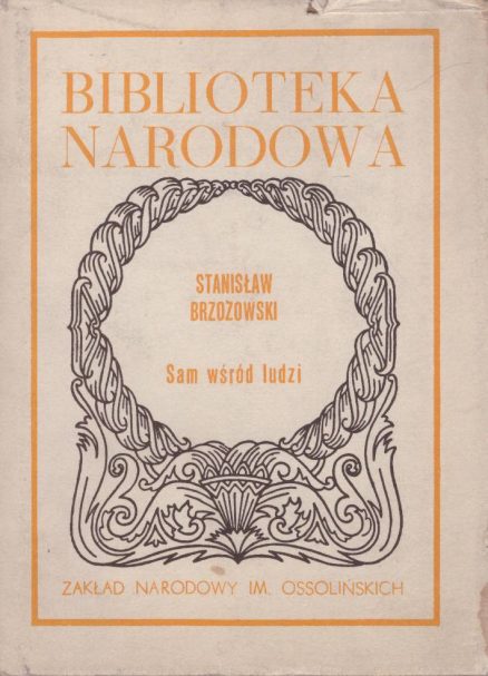 Sam wśród ludzi.
