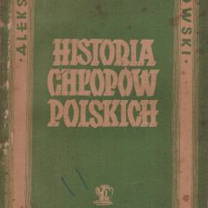 Historia chłopów polskich w zarysie. I. W Polsce niepodległej. Wydanie nowe.