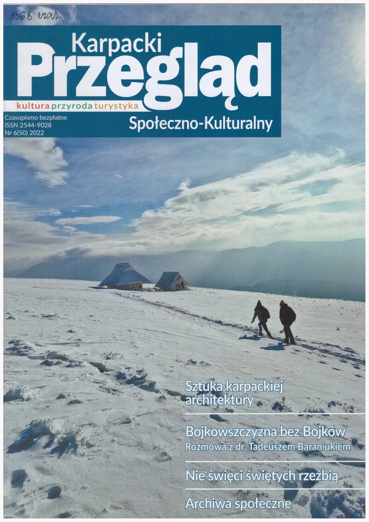 KARPACKI Przegląd Społeczno-Kulturalny. Kultura. Przyroda. Turystyka.