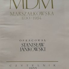 MDM. Marszałkowska 1730 - 1954.
