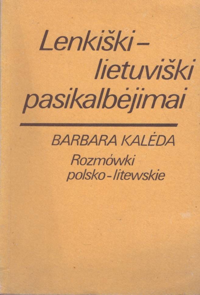 Rozmówki polsko-litewskie.