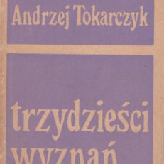 Trzydzieści wyznań.