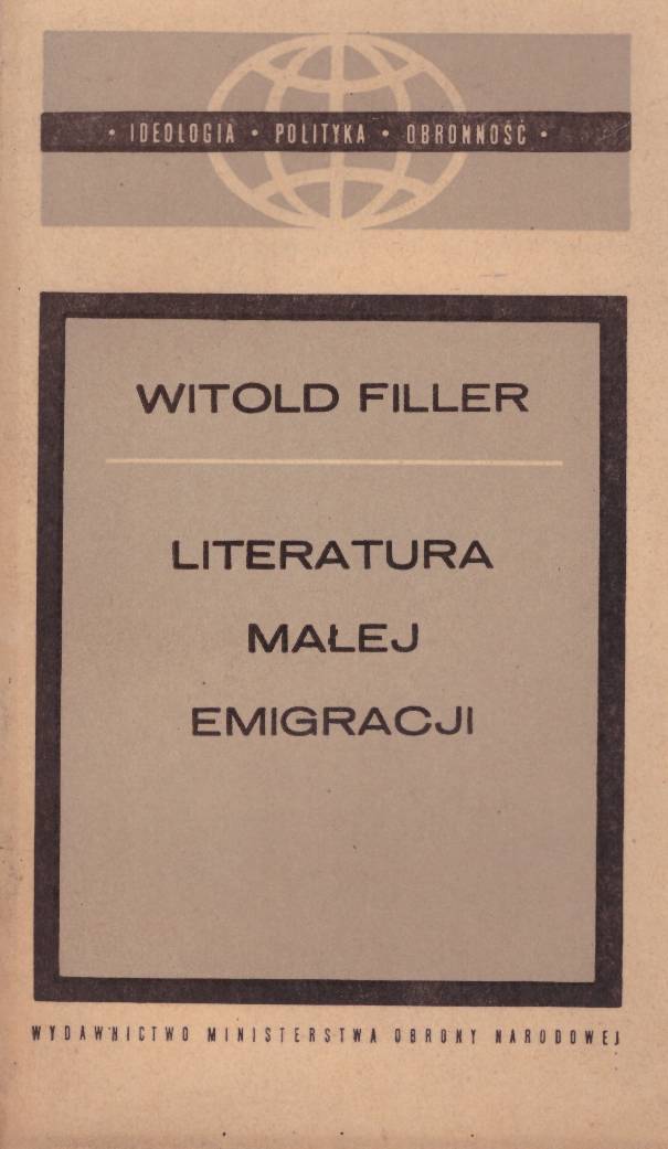 Literatura Małej Emigracji.