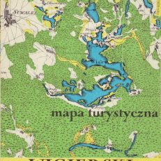 WIGIERSKI Park Narodowy. Mapa turystyczna. Skala 1:46 000.