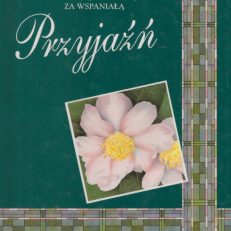 DZIĘKUJĘ za wspaniałą przyjaźń.