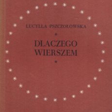 Dlaczego wierszem?