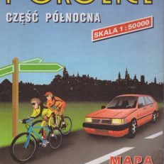 KRAKÓW i okolice. Część północna. Mapa samochodowo-krajoznawcza. Skala 1:50 000.