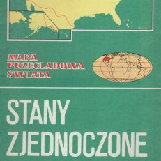 STANY Zjednoczone Ameryki. Skala 1:6 000 000.