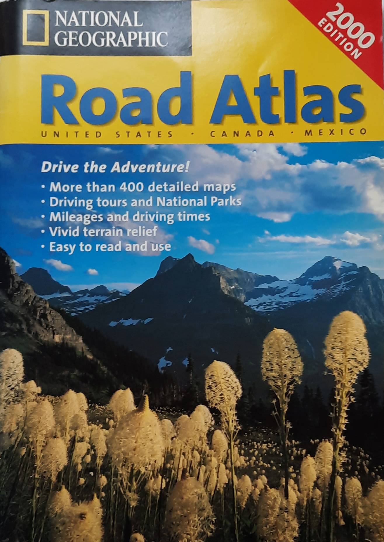 ROAD Atlas. United States. Canada. Mexico.
