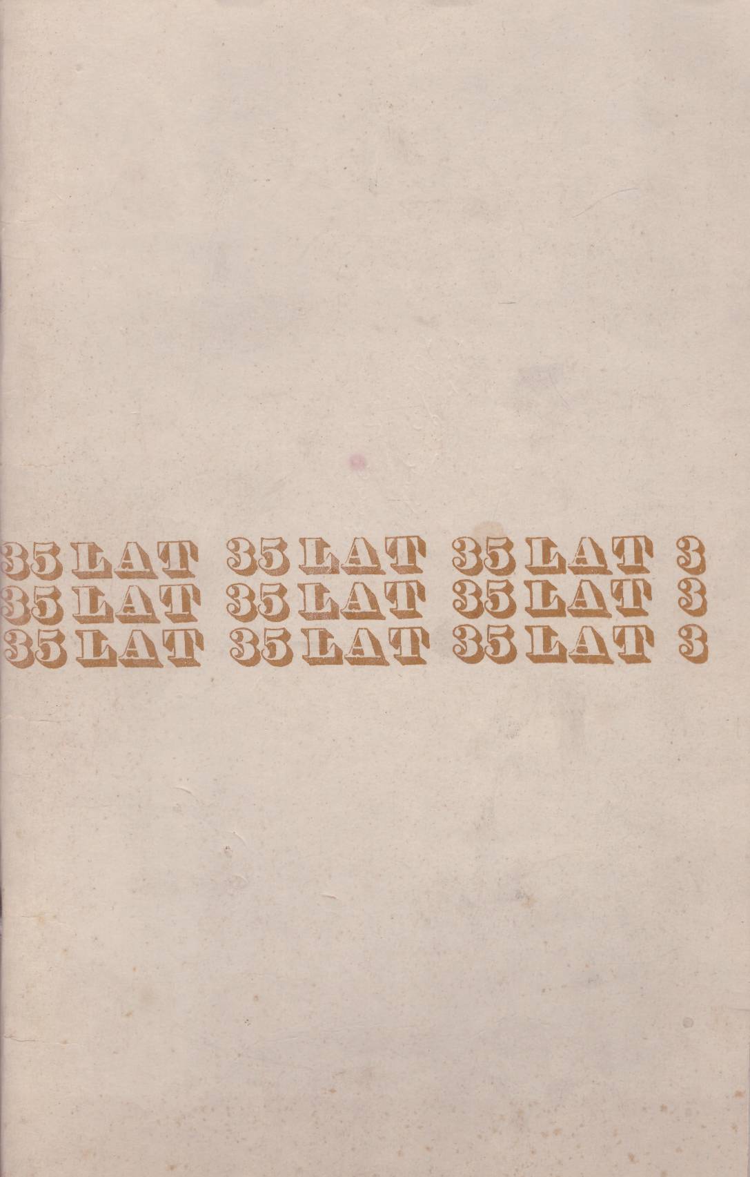 35 Lat Wojewódzkiego Domu Kultury.